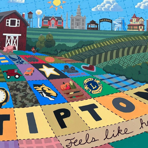 tipton iowa mural